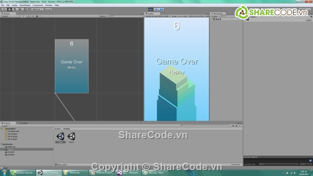 game unity,game unity3d,unity game 3d,source code học unity,code unity,game The Stack